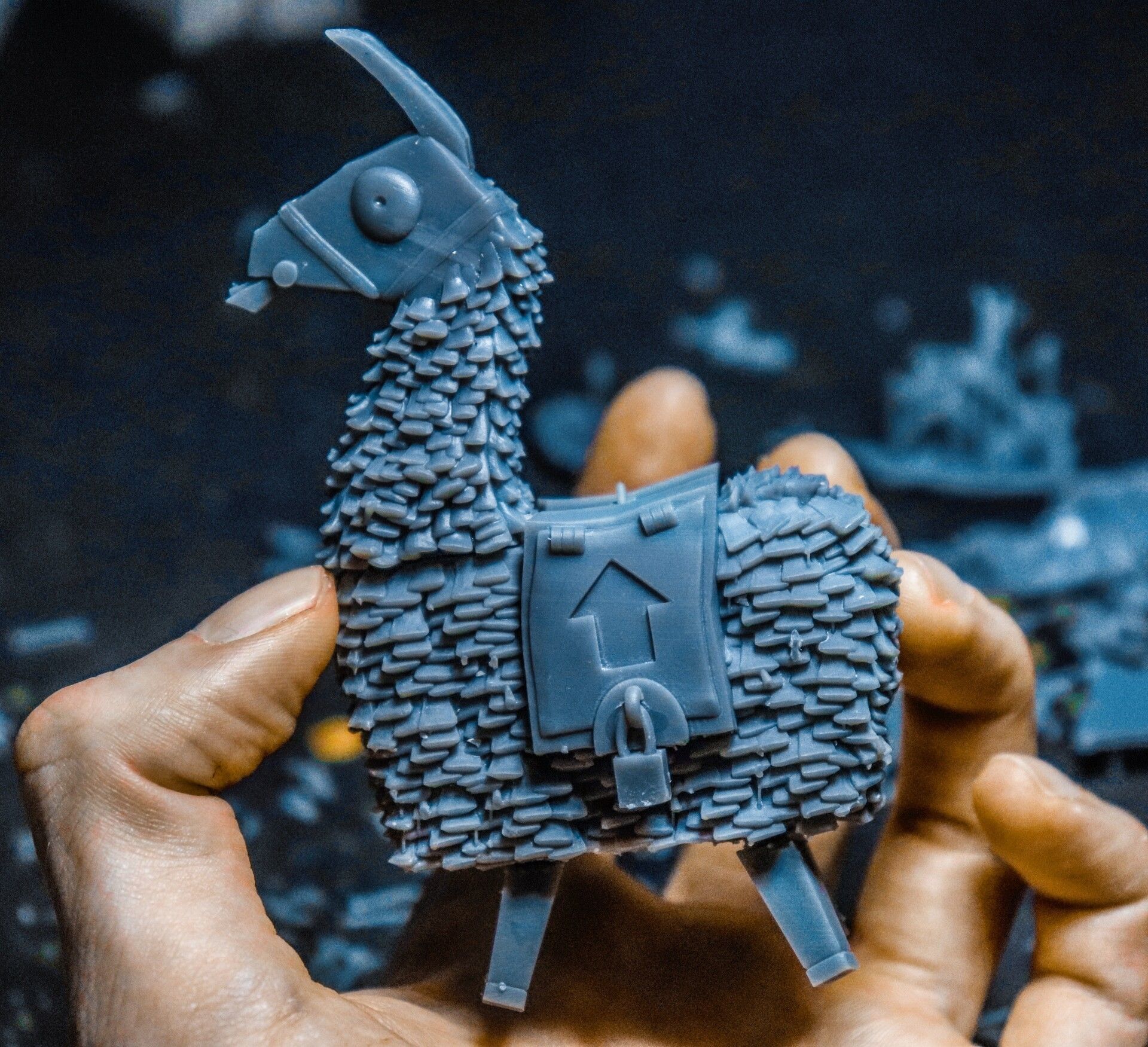 3D Print of a LAMA 3D print model_2