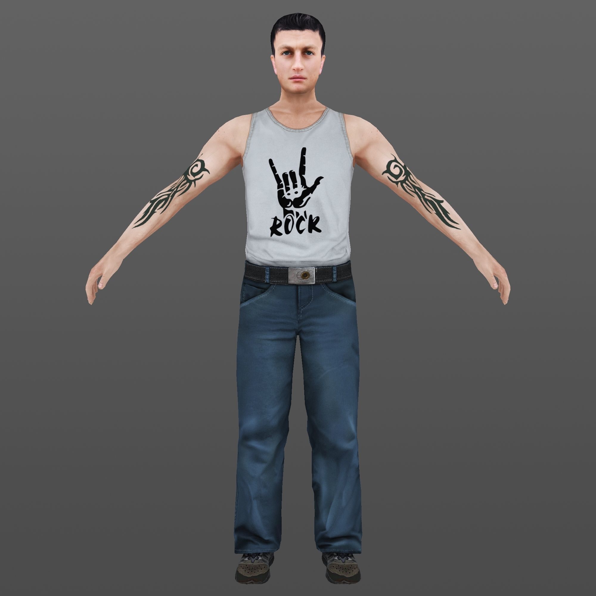 MAN 1 TO 35 3D Model Collection_14