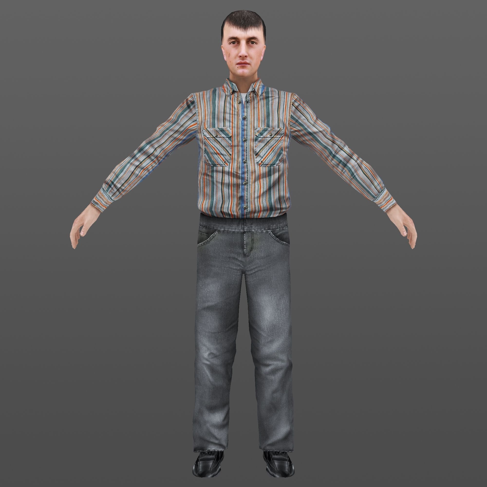 MAN 1 TO 35 3D Model Collection_16