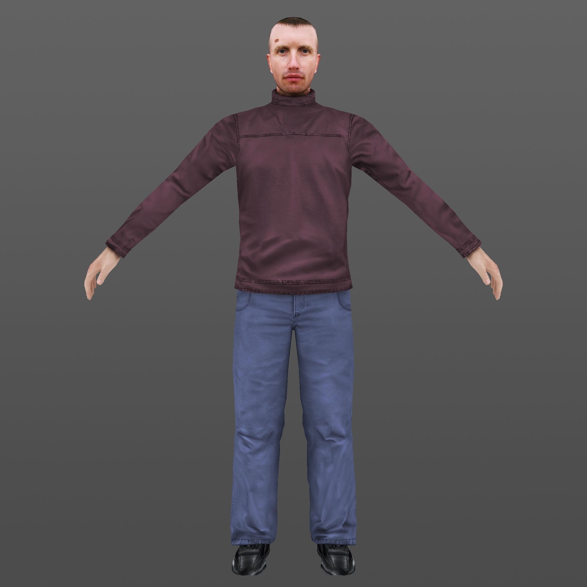 MAN 1 TO 35 3D Model Collection_70