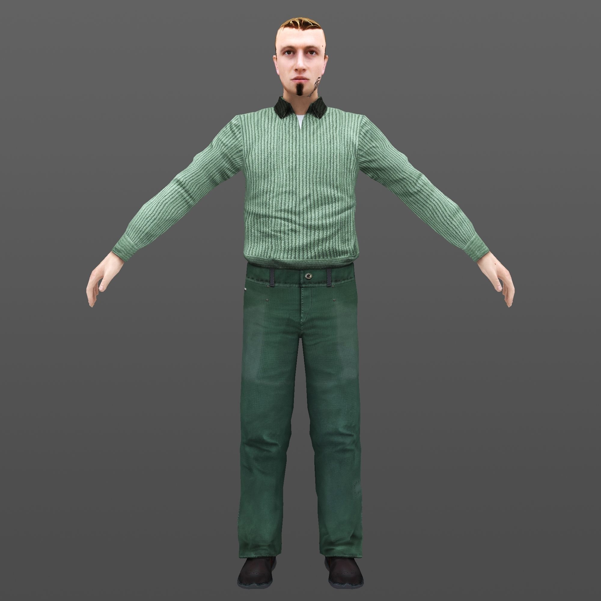 MAN 1 TO 35 3D Model Collection_10