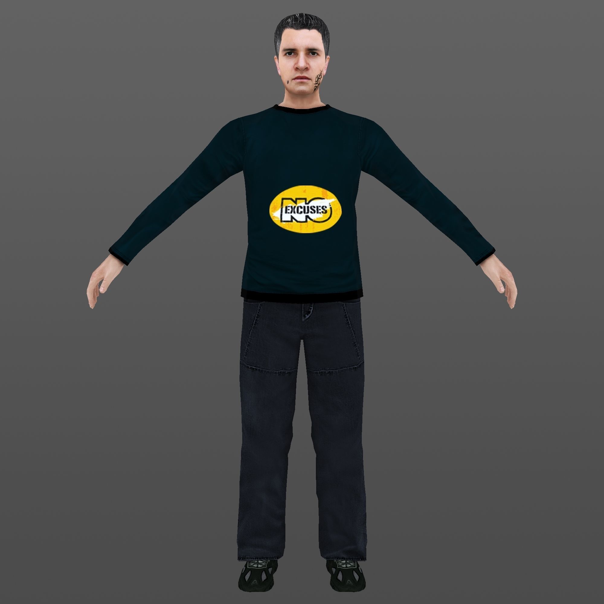 MAN 1 TO 35 3D Model Collection_18