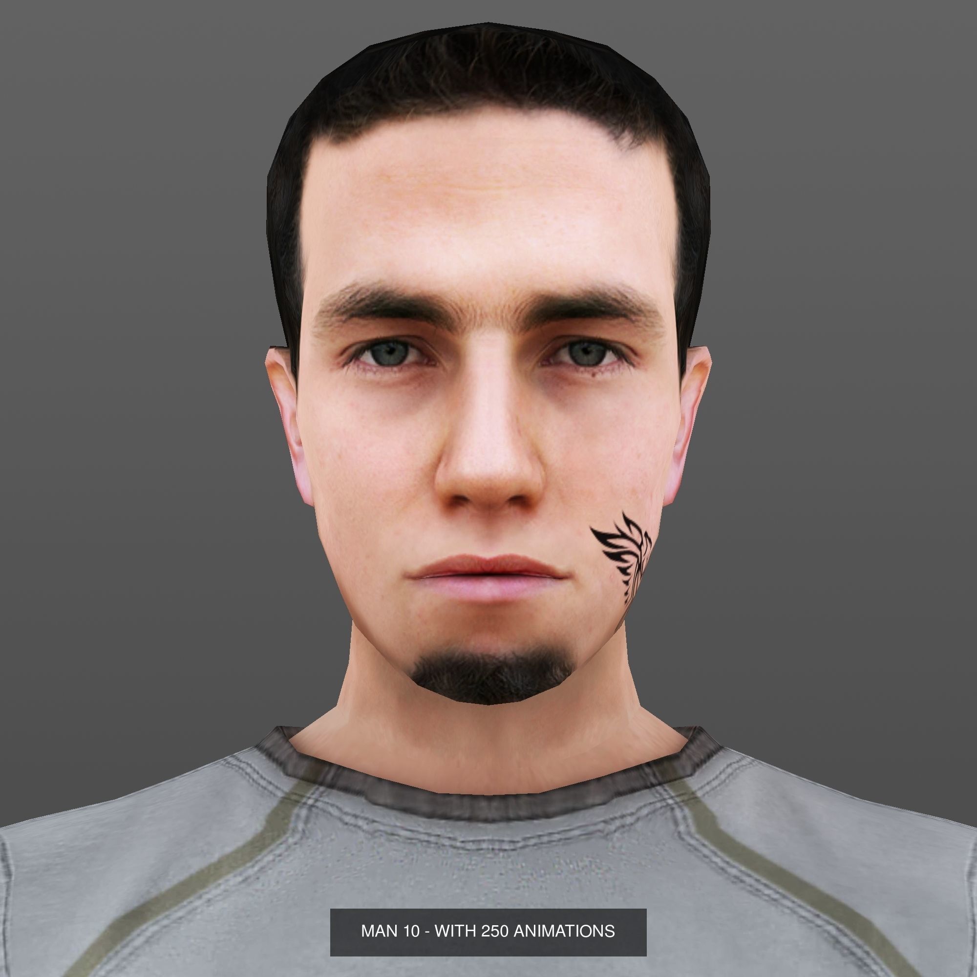 MAN 1 TO 35 3D Model Collection_25