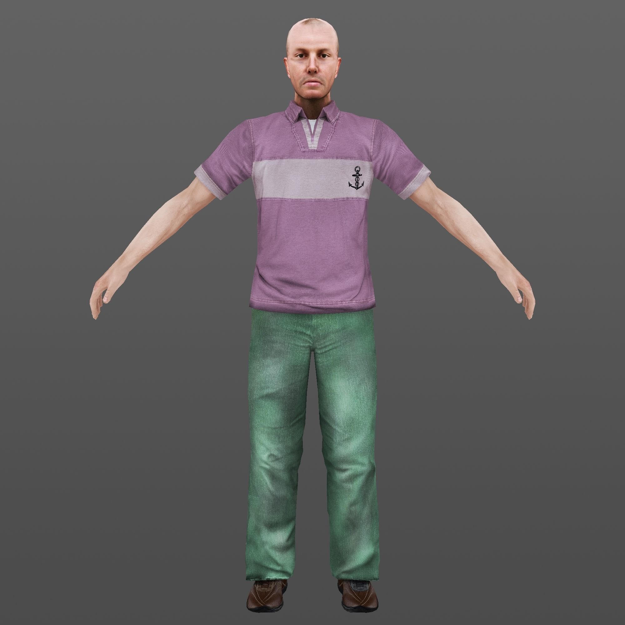 MAN 1 TO 35 3D Model Collection_62