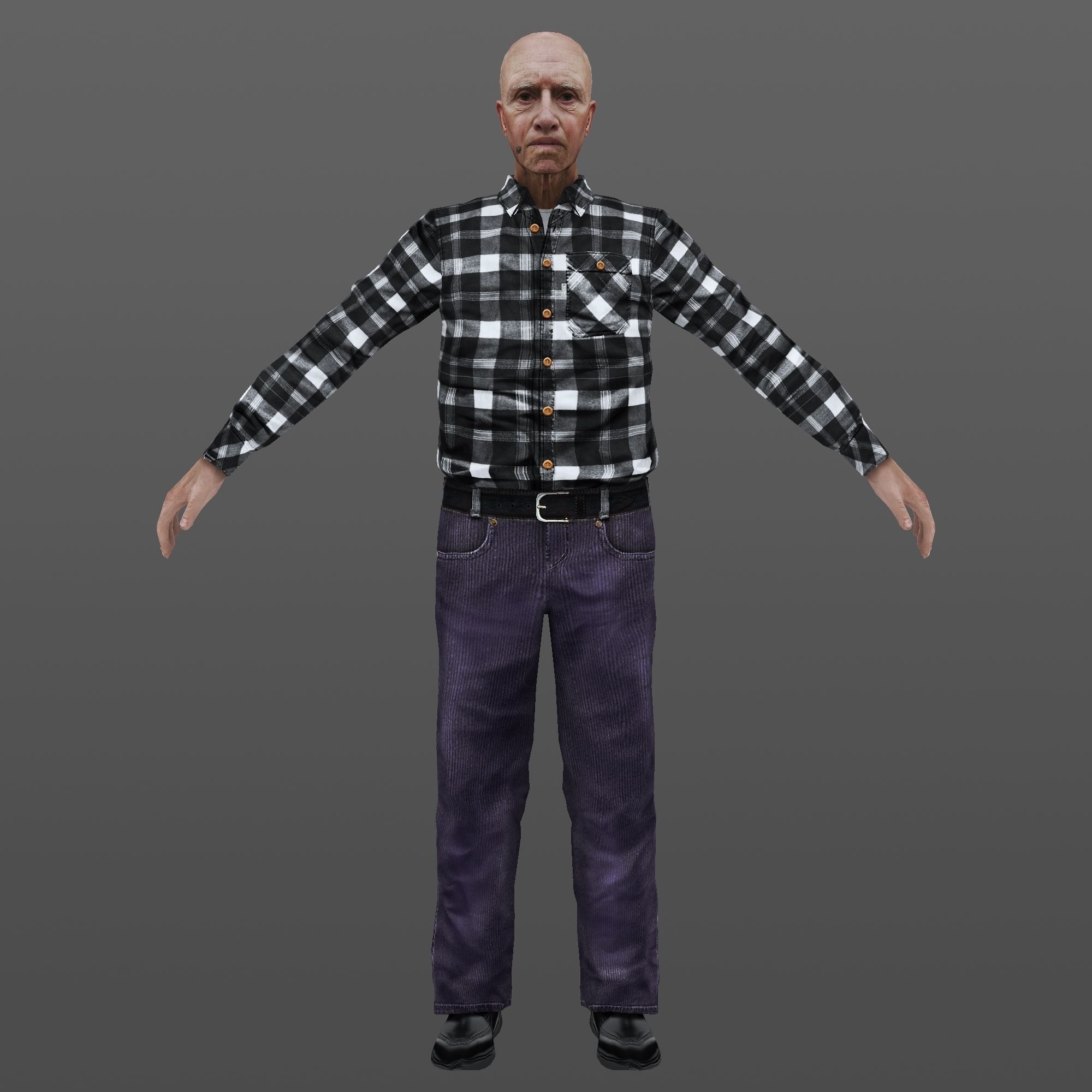 MAN 1 TO 35 3D Model Collection_12