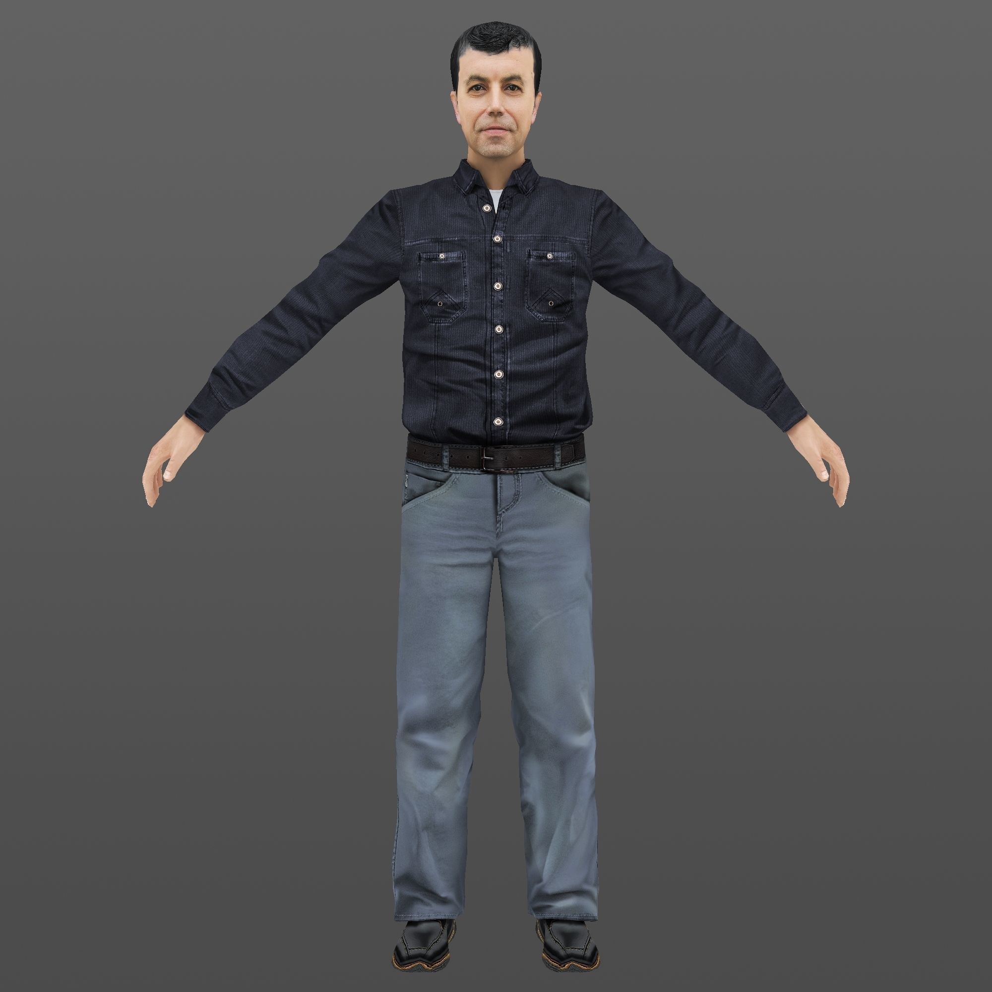 MAN 1 TO 35 3D Model Collection_54