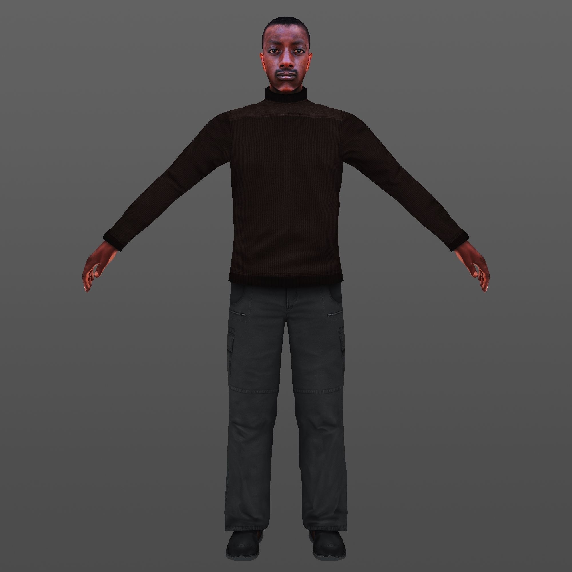 MAN 1 TO 35 3D Model Collection_36