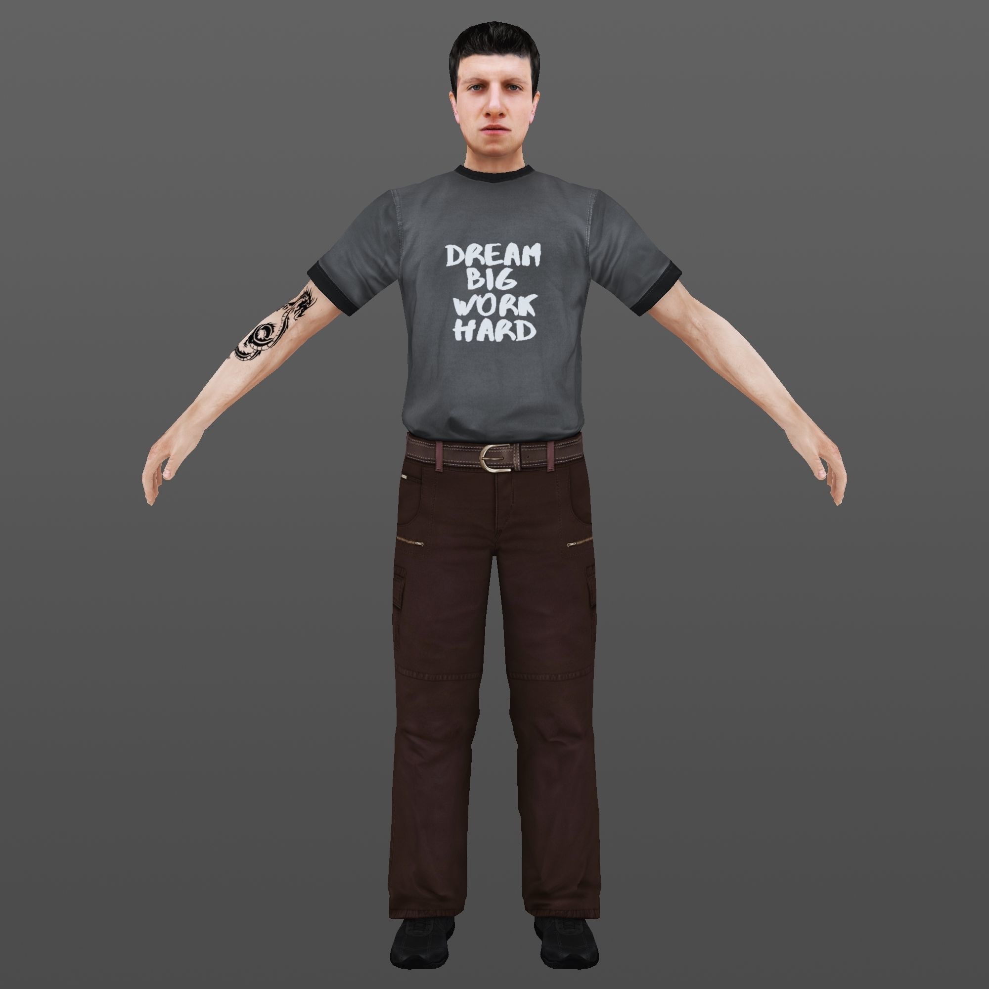 MAN 1 TO 35 3D Model Collection_32
