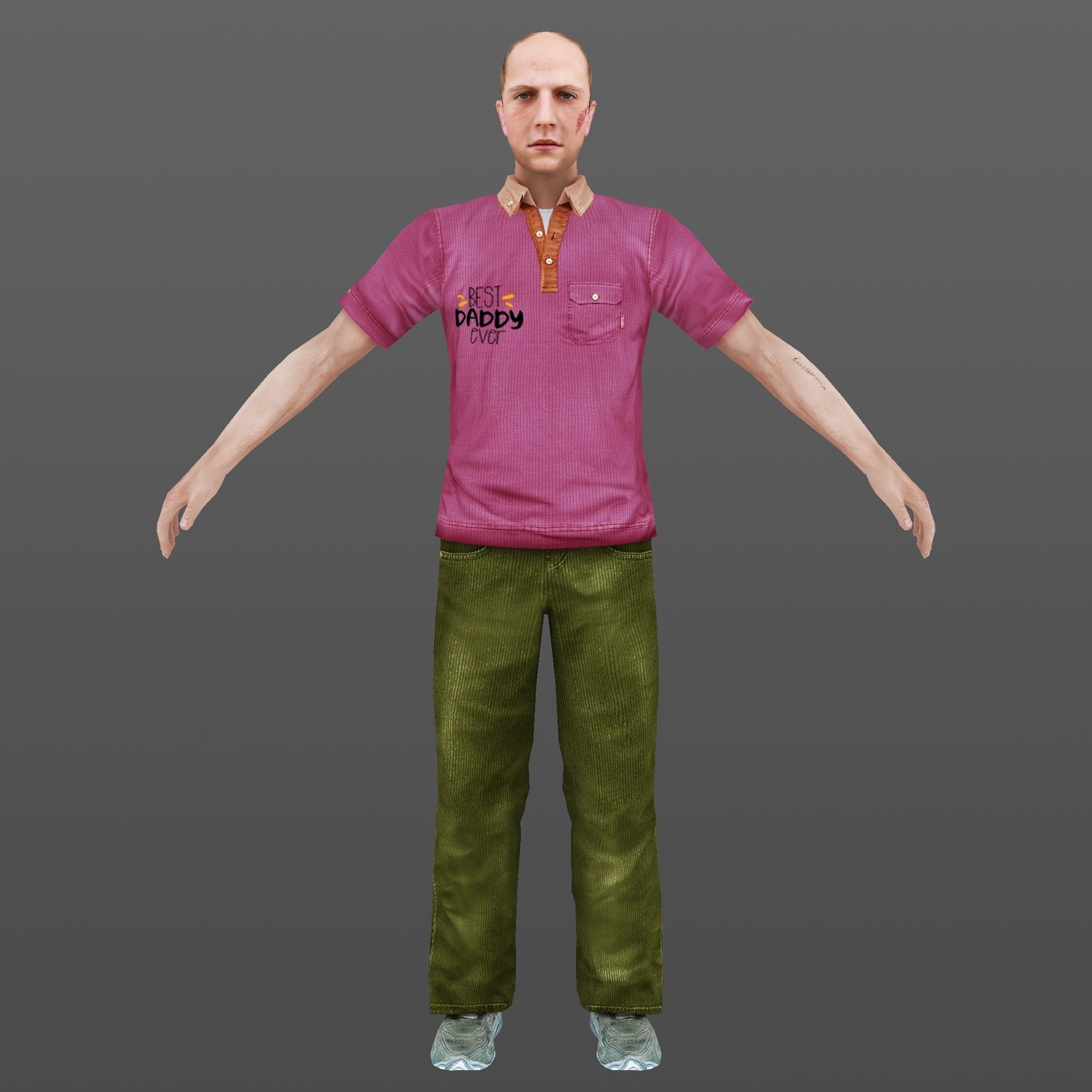 MAN 1 TO 35 3D Model Collection_67