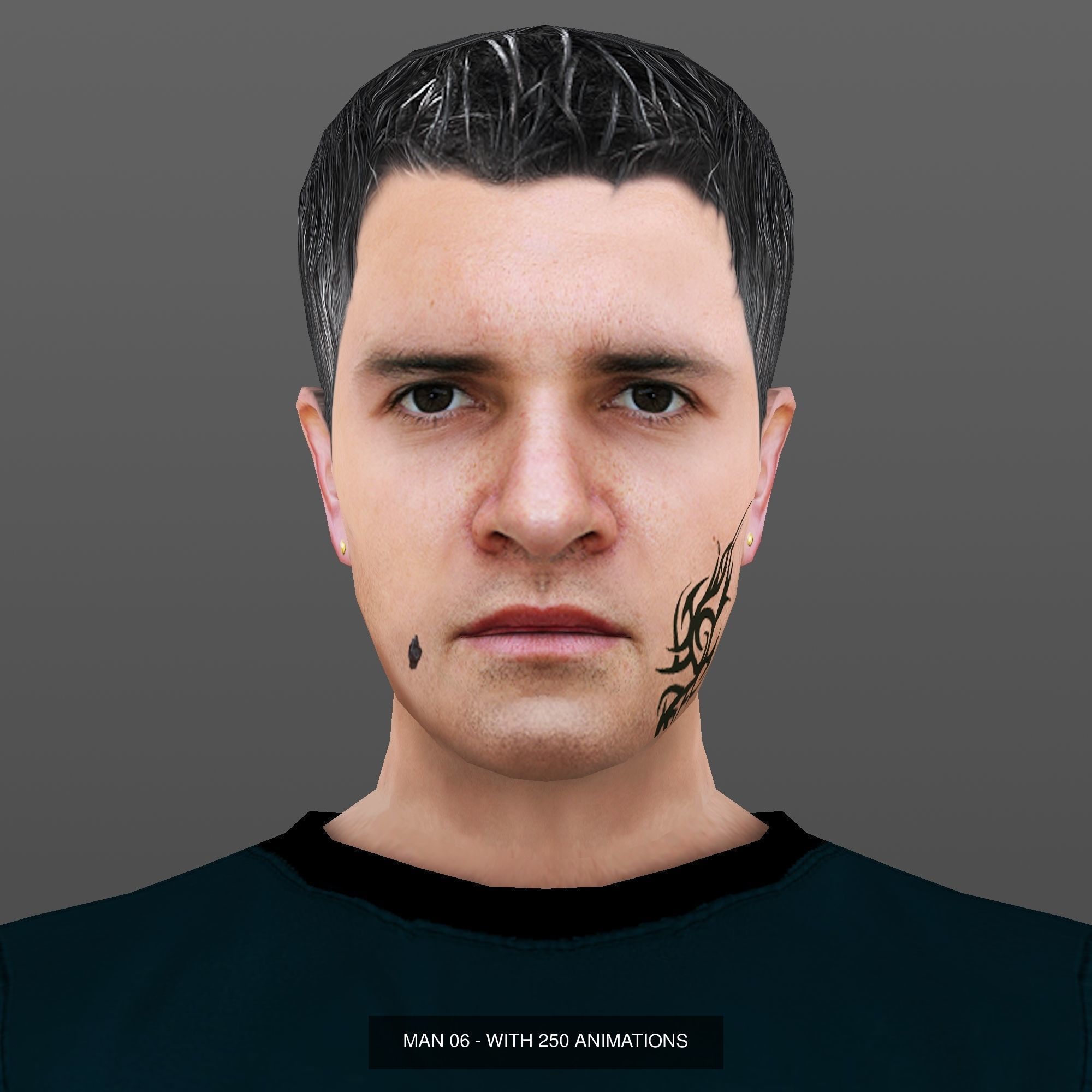 MAN 1 TO 35 3D Model Collection_17