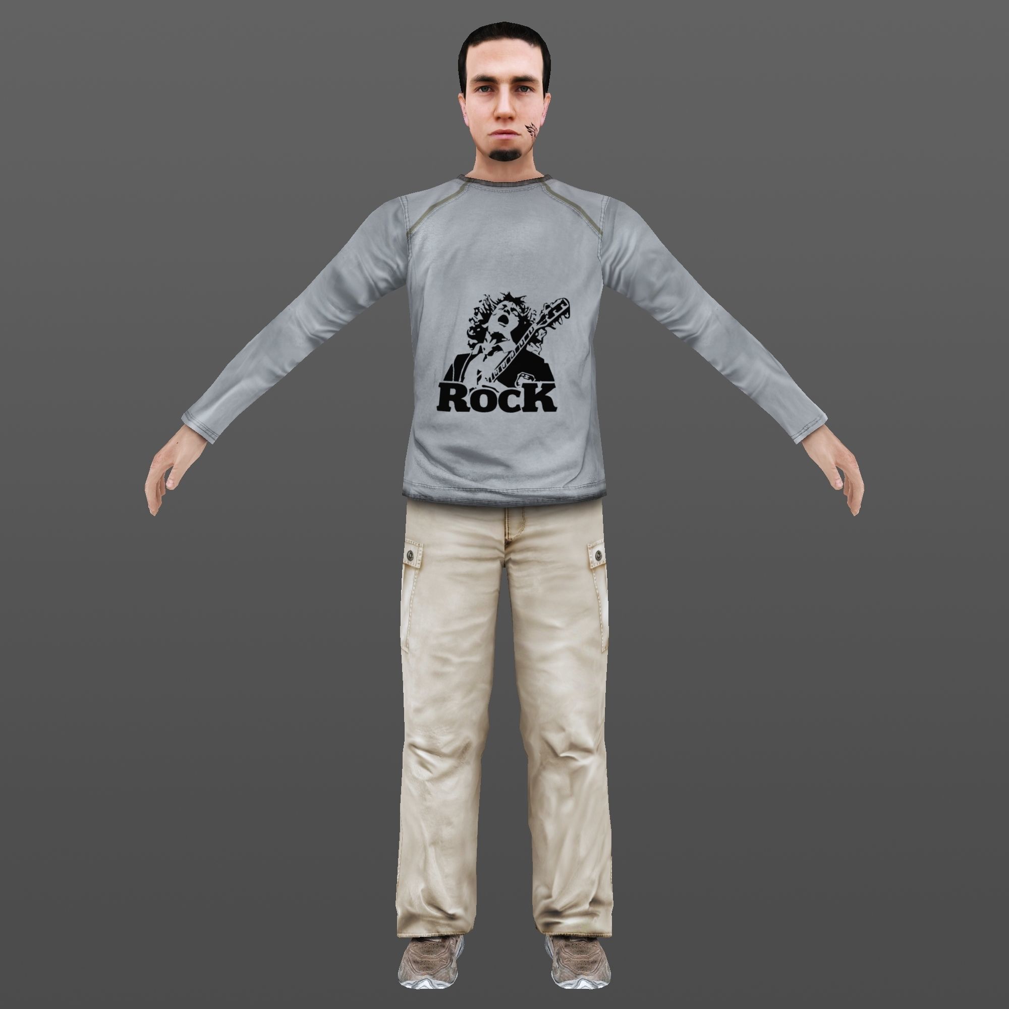 MAN 1 TO 35 3D Model Collection_26