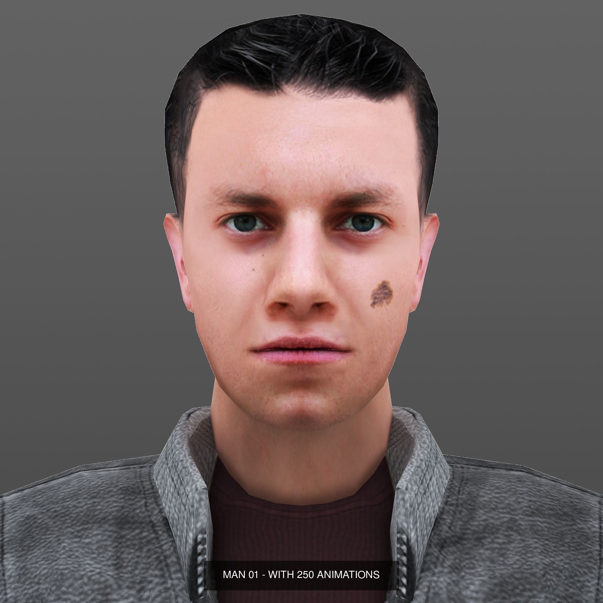 MAN 1 TO 35 3D Model Collection_7