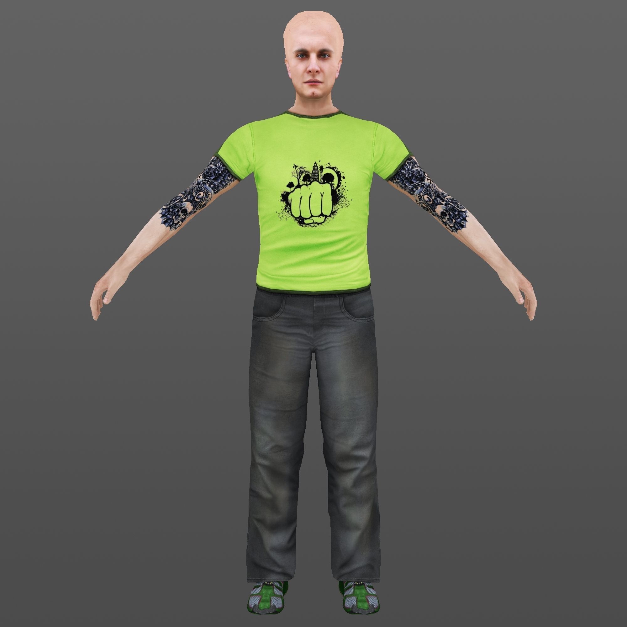 MAN 1 TO 35 3D Model Collection_50