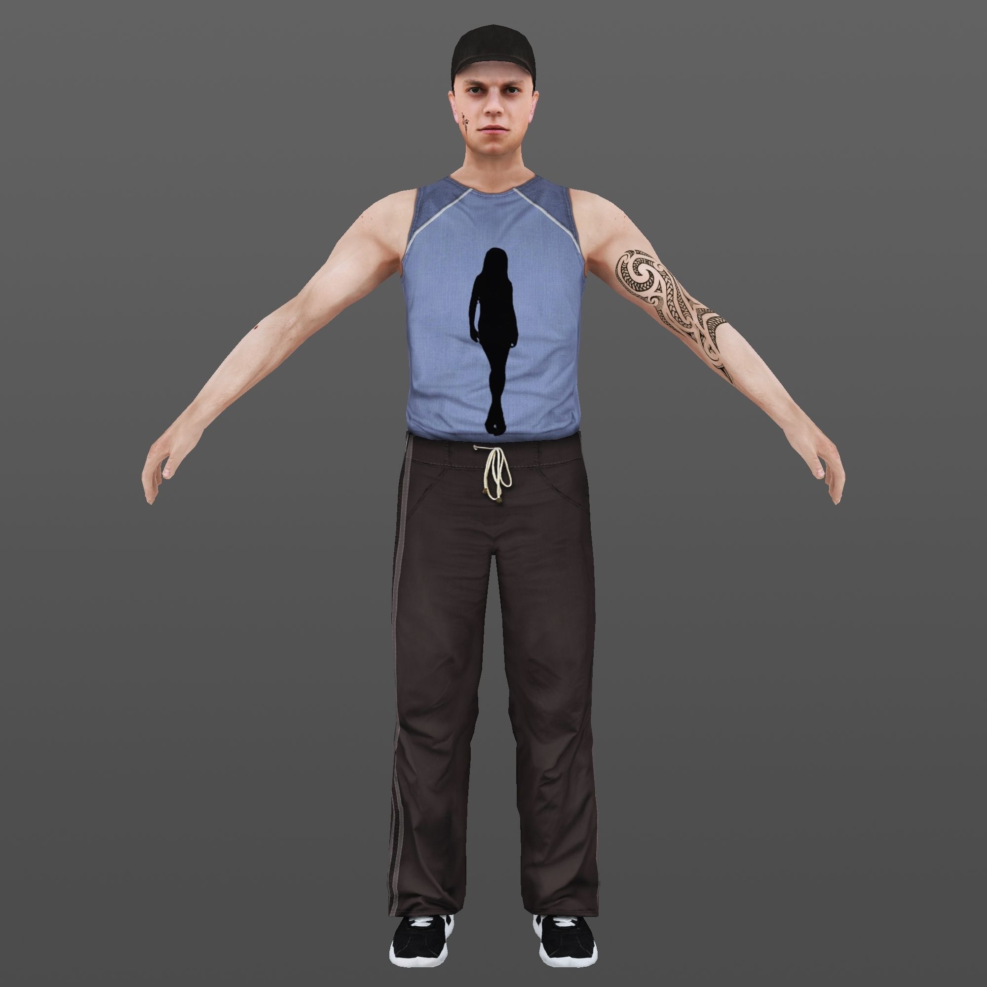 MAN 1 TO 35 3D Model Collection_30