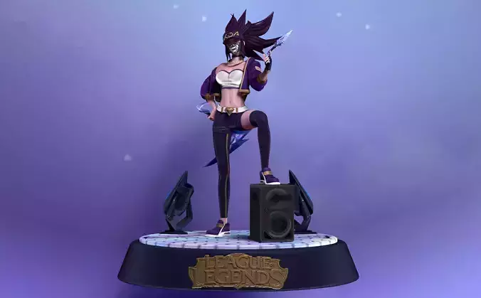 League of Legends KDA AKALI