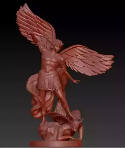 Saint Michael Statue