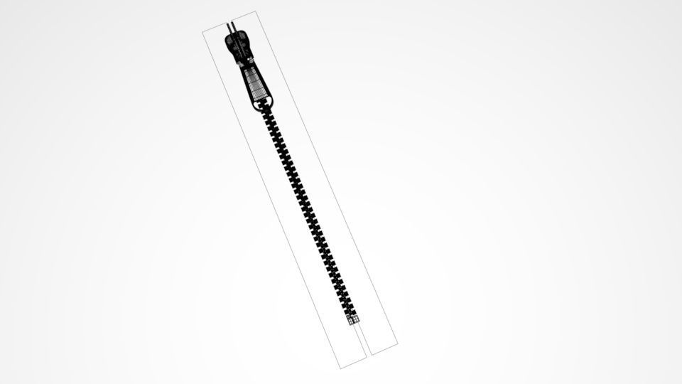 Zipper 3D model_2