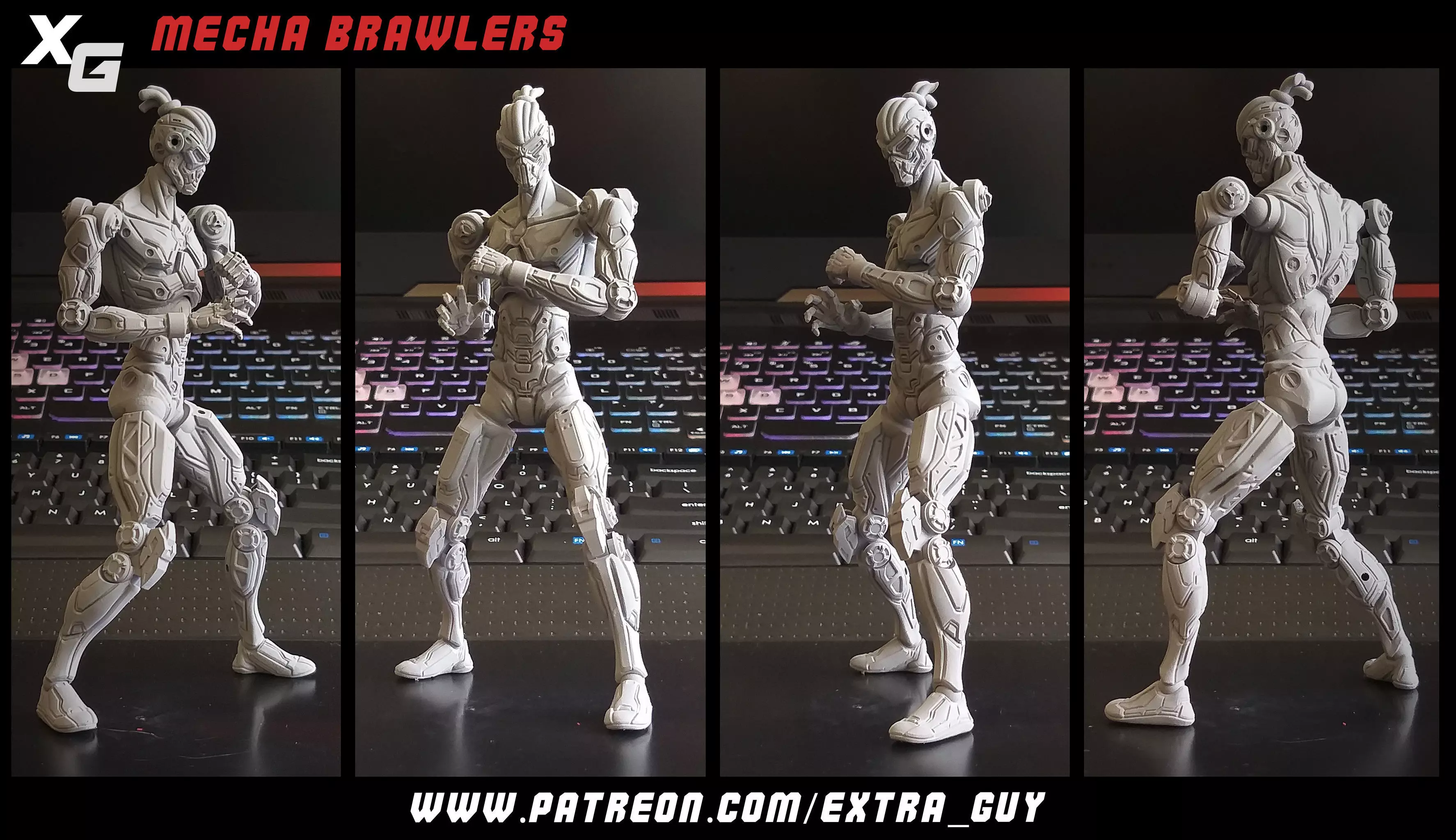 Capoeira Guy Printable 170 mm 3D print model