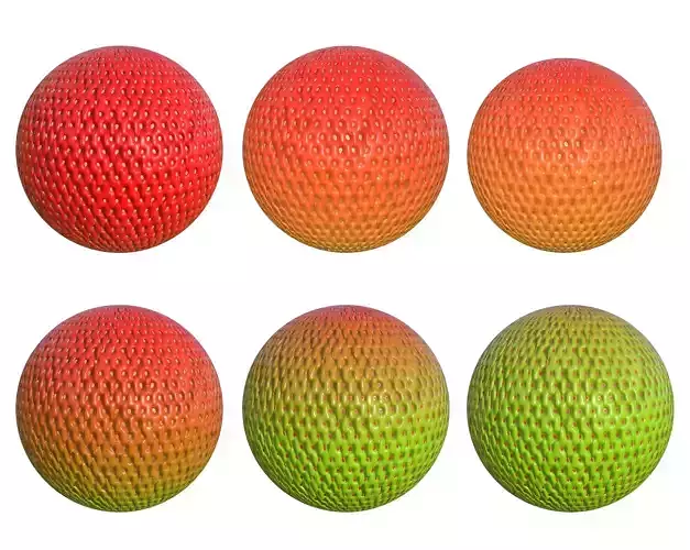 Strawberry PBR seamless material  Texture