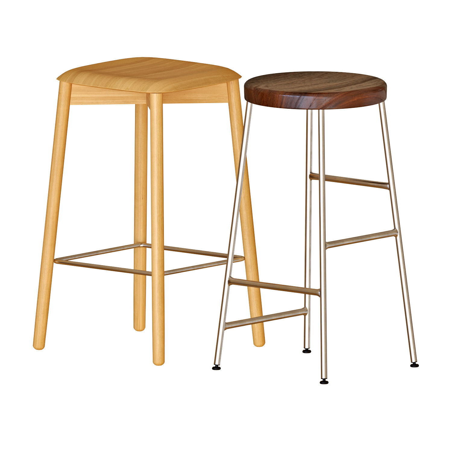 VADHOLMA Kitchen Island and stools  3D model_1