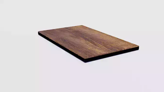 Chopping Board - Low poly PBR