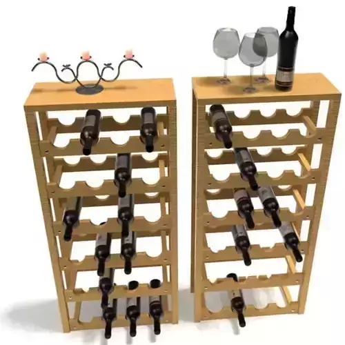 Wooden Wine Rack
