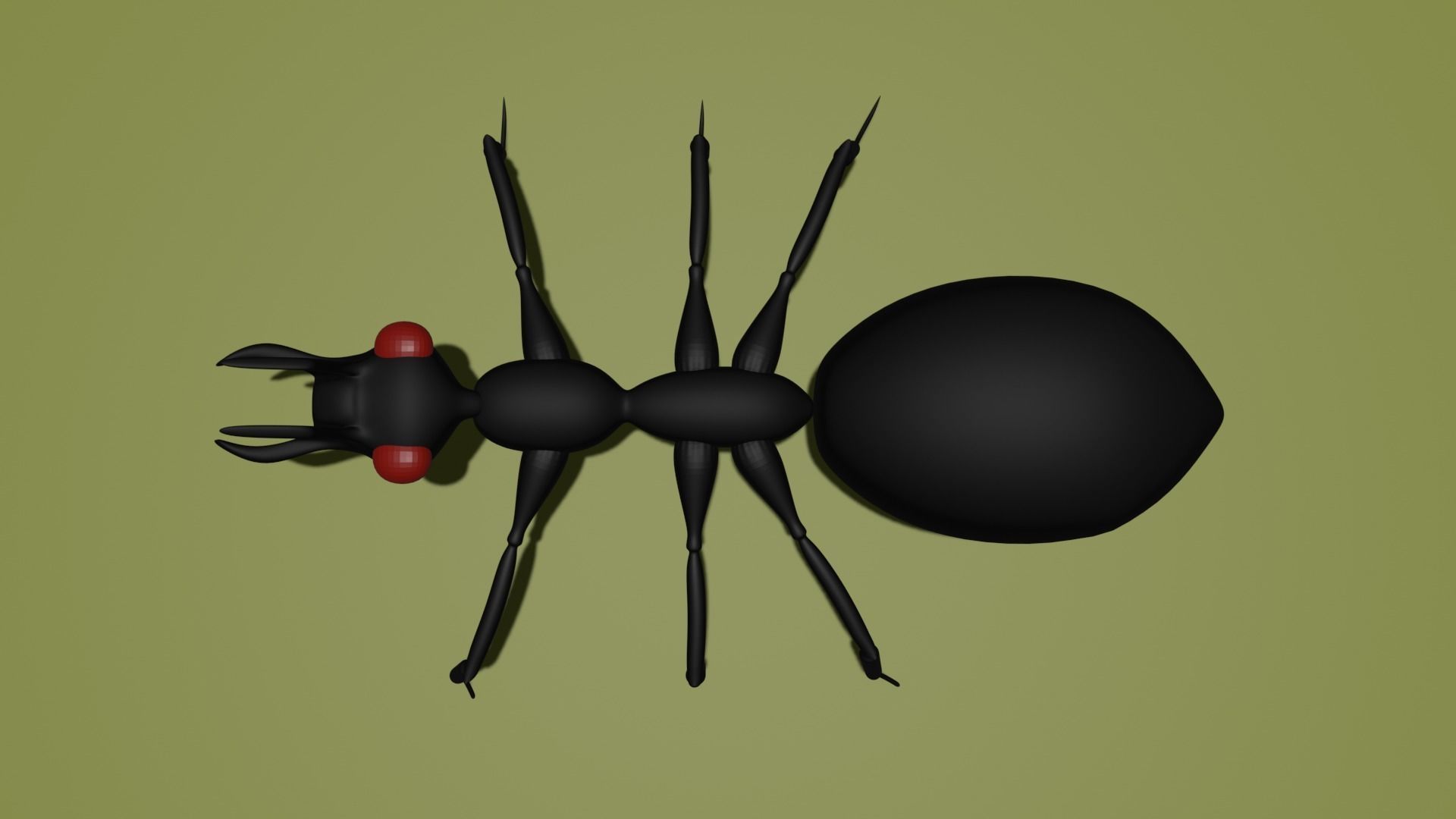 Ant 3D model 3D model_1