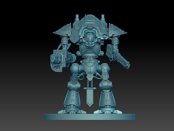 Imperial Knight 3D print model
