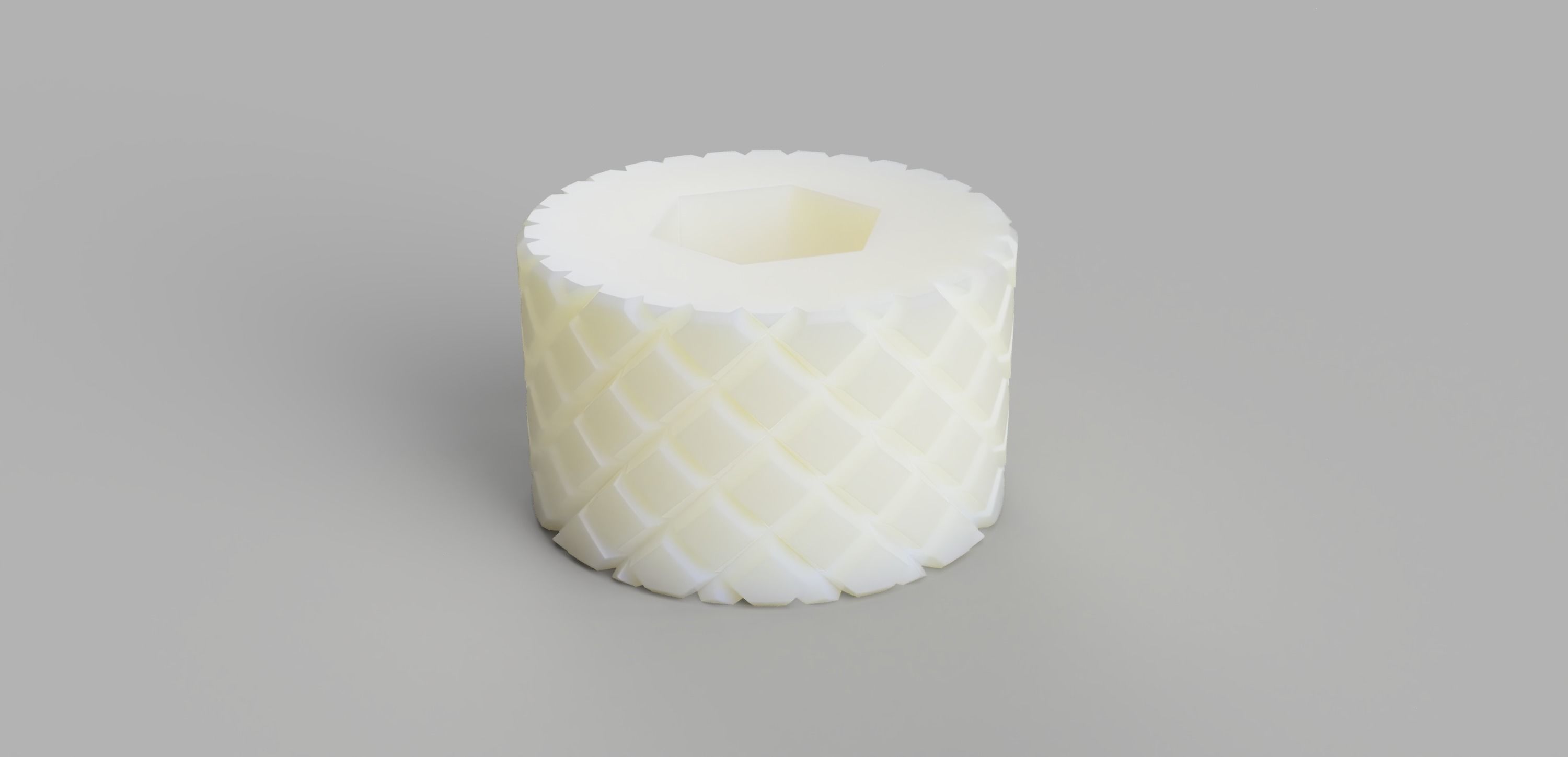 Knob with hex nut M6 M8 M10 3D print model_2