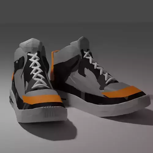 Shoes Converse 3D model 