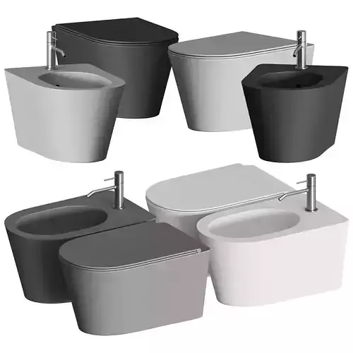 Alice Ceramica HIDE ROUND WC