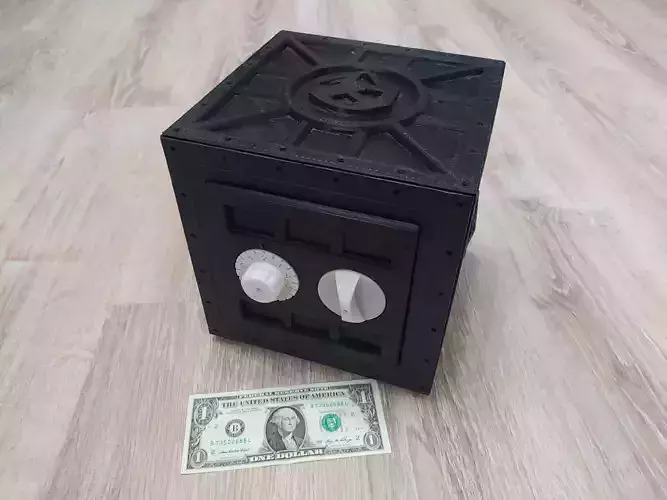 Safe with combination lock