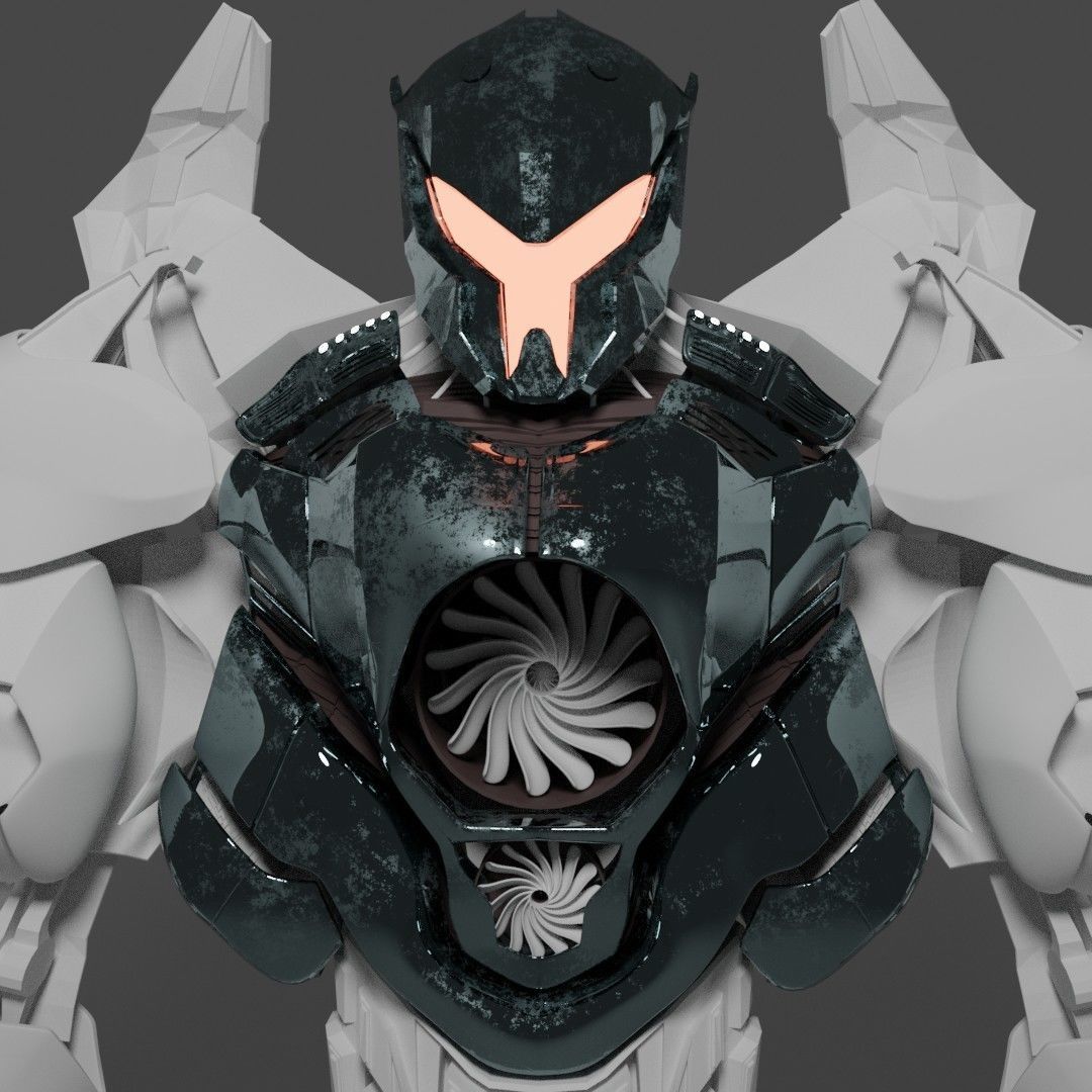 Gypsy Avenger Real Life Scaled 3D model 3D model_3