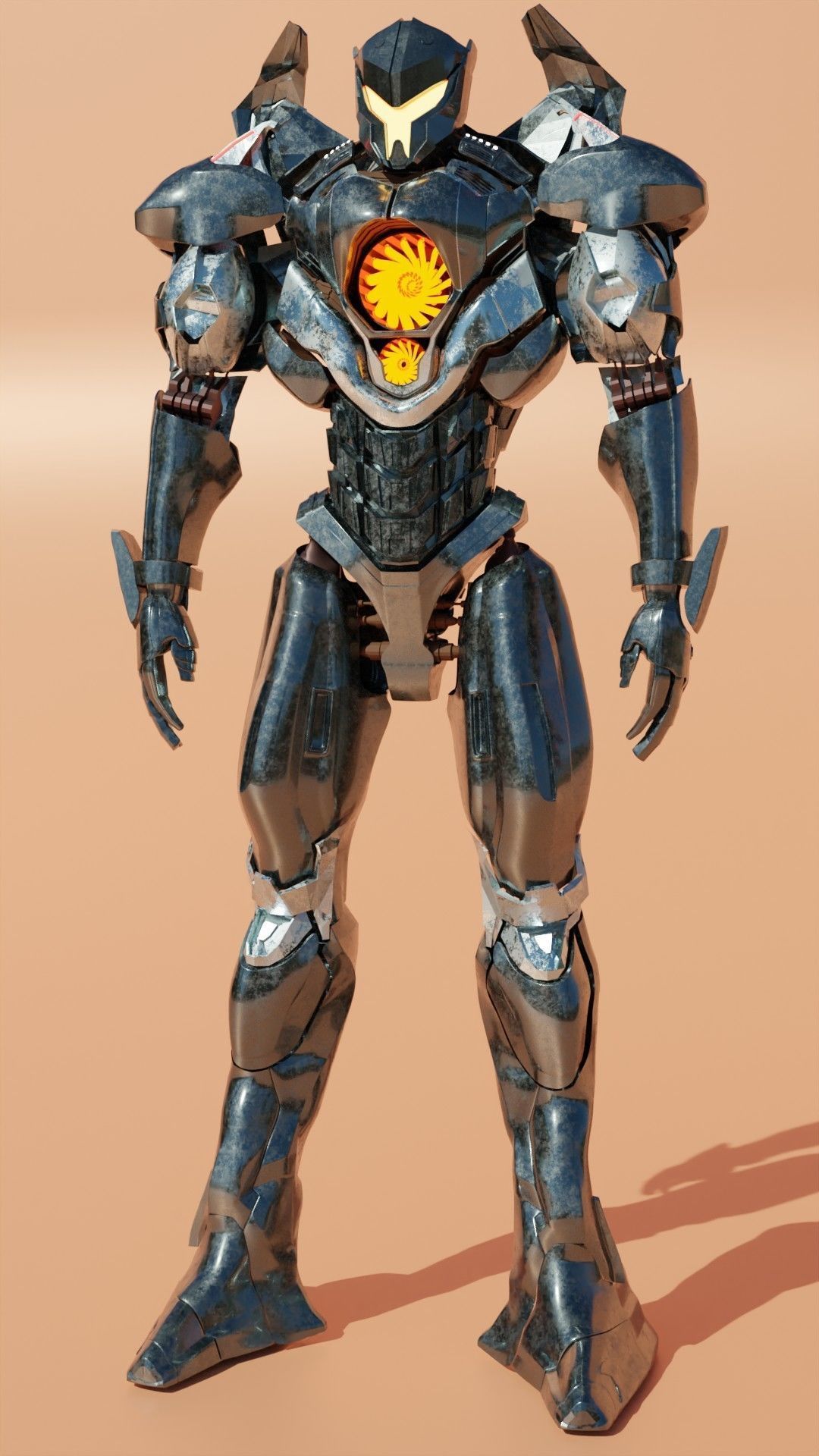 Gypsy Avenger Real Life Scaled 3D model 3D model_1