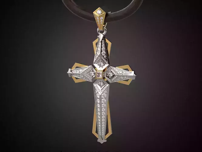 Holy Cross Pendant P8