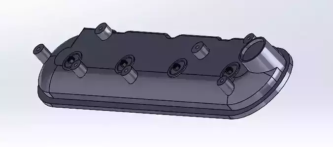 LS Valve Cover Passenger side 3D model