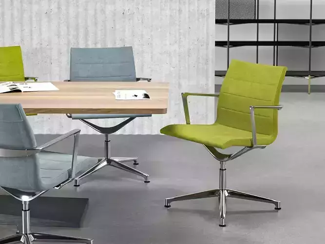 Elle Chair low back 3D model