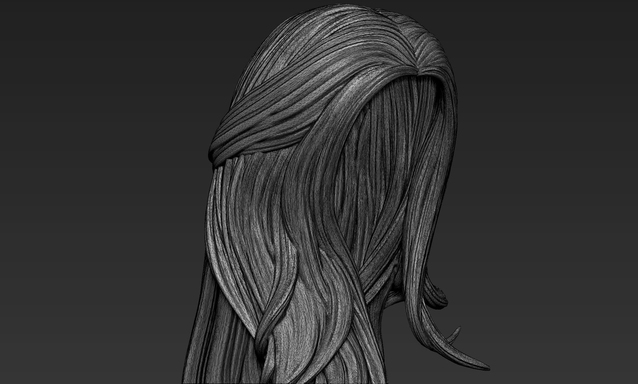 Hair 52 3D model_11