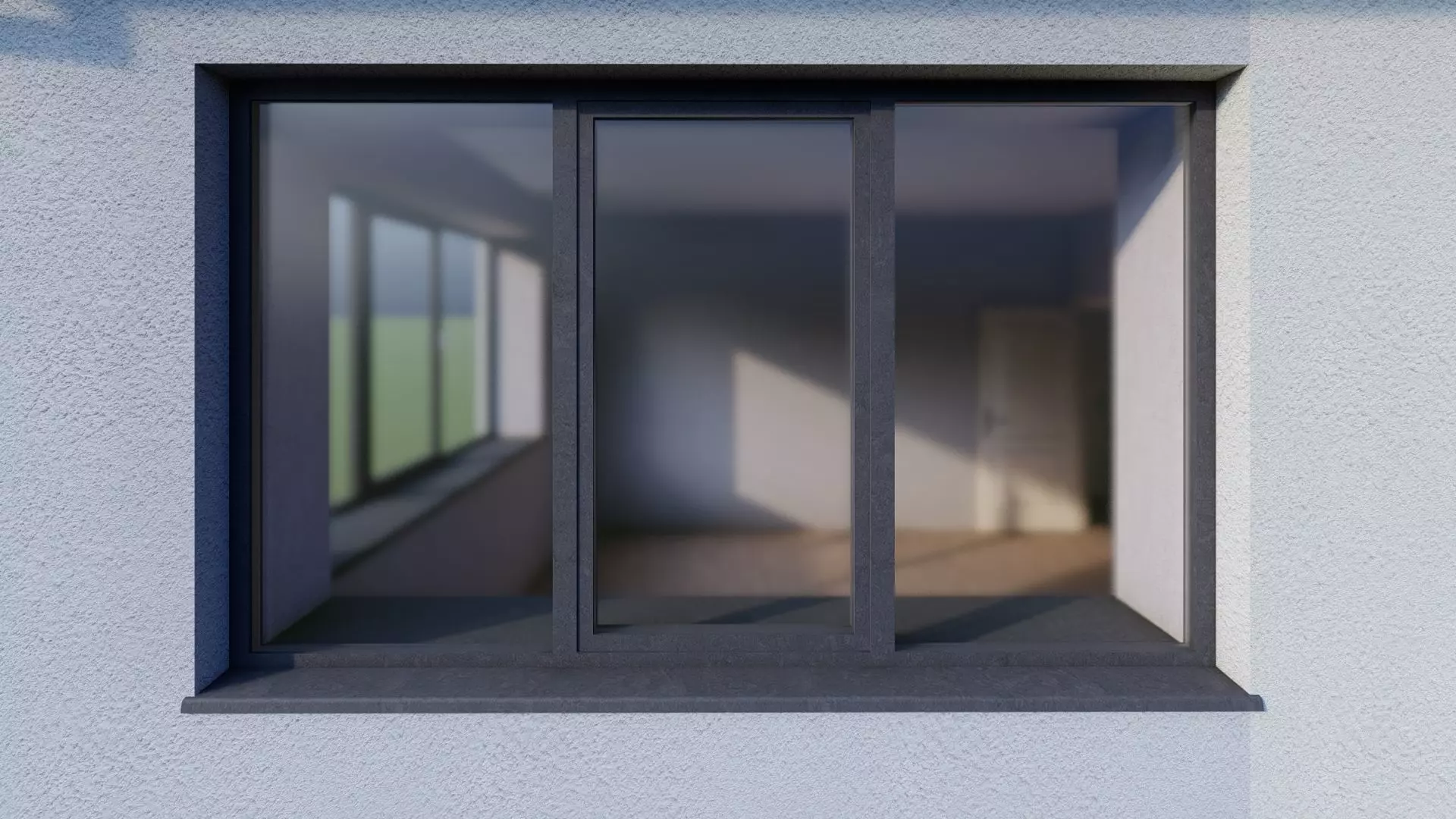 Window in house Free 3D model_0