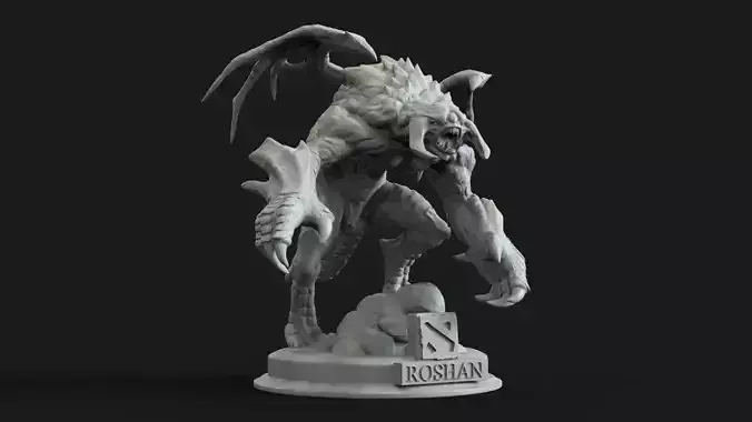Roshan demon statue 3D print model