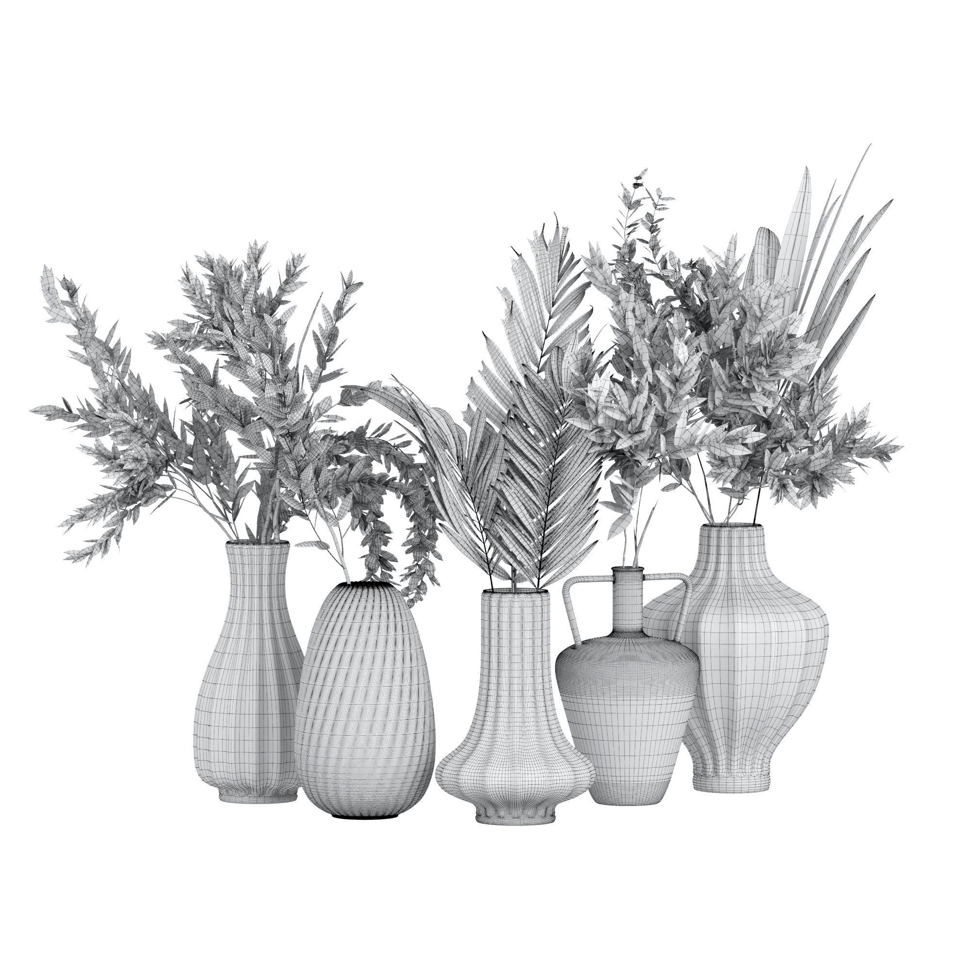 FLOWER PACK 214C 3D model_5