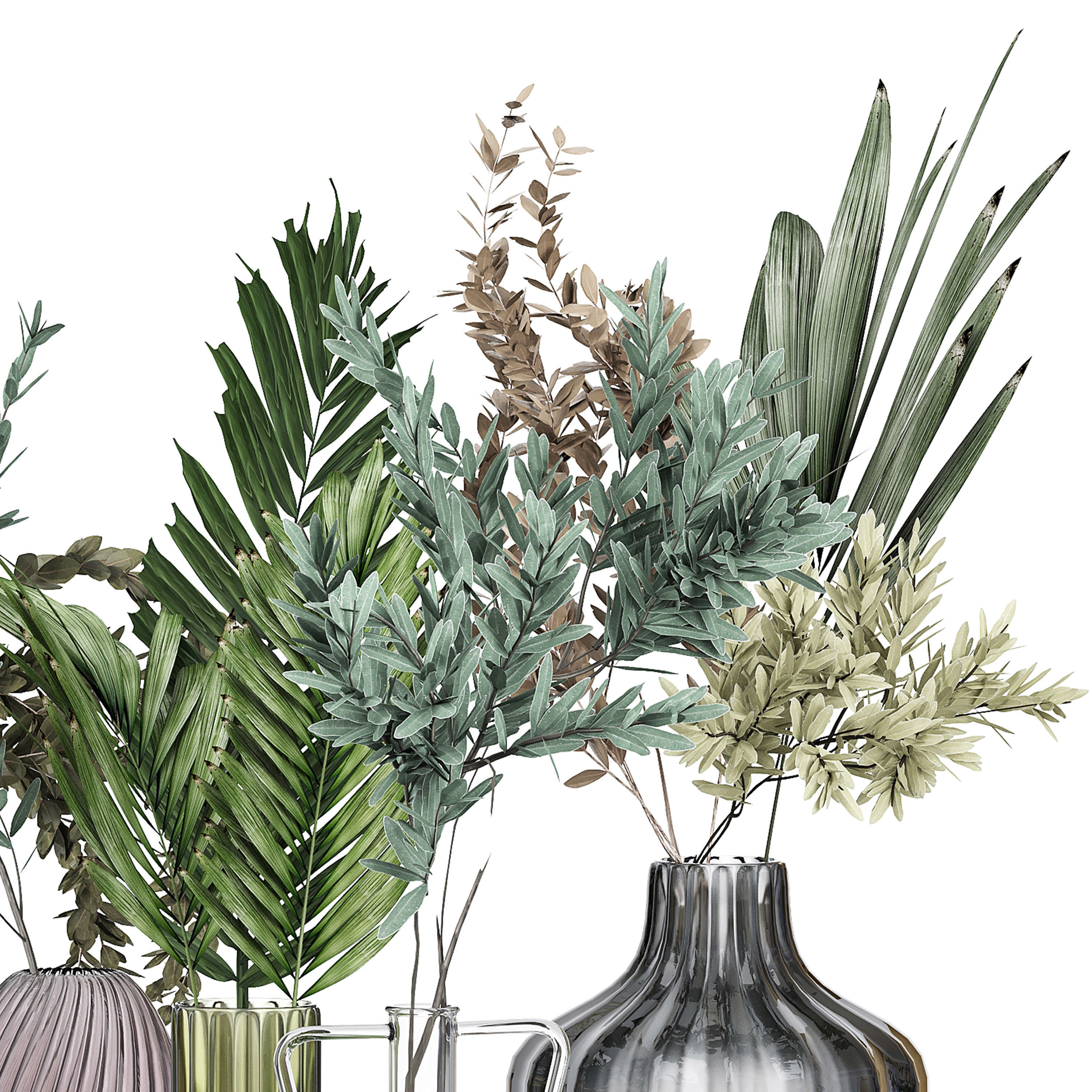 FLOWER PACK 214C 3D model_3