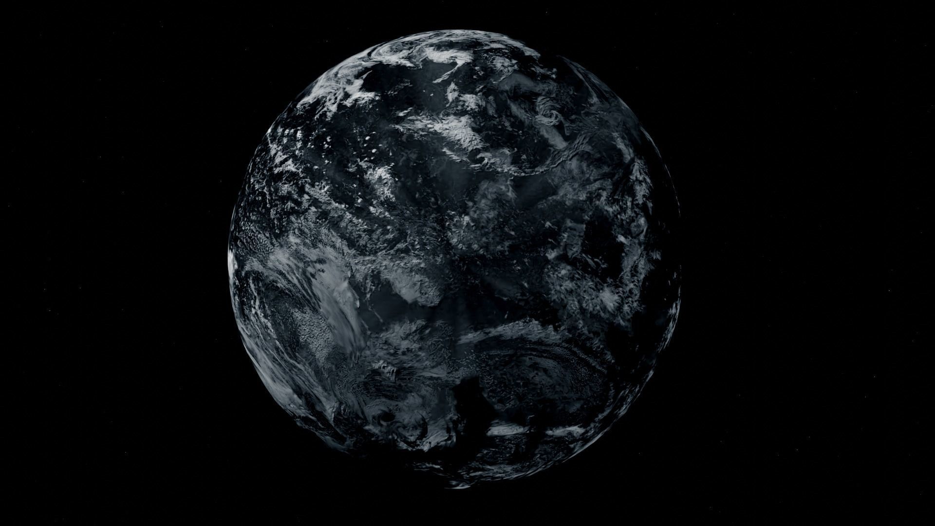 Planet Proxima Centauri B 3D model_11