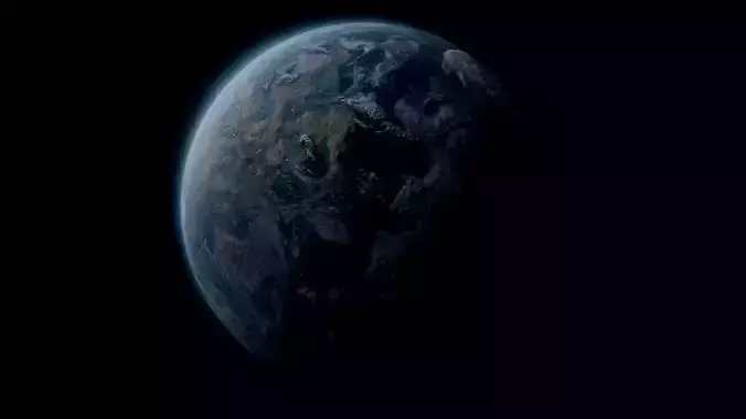 Planet Proxima Centauri B 3D model