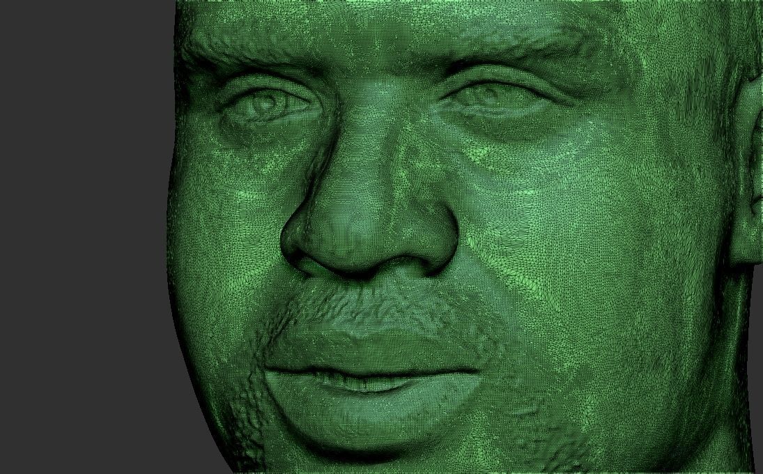 Shaquille ONeal bust for 3D printing 3D print model_22