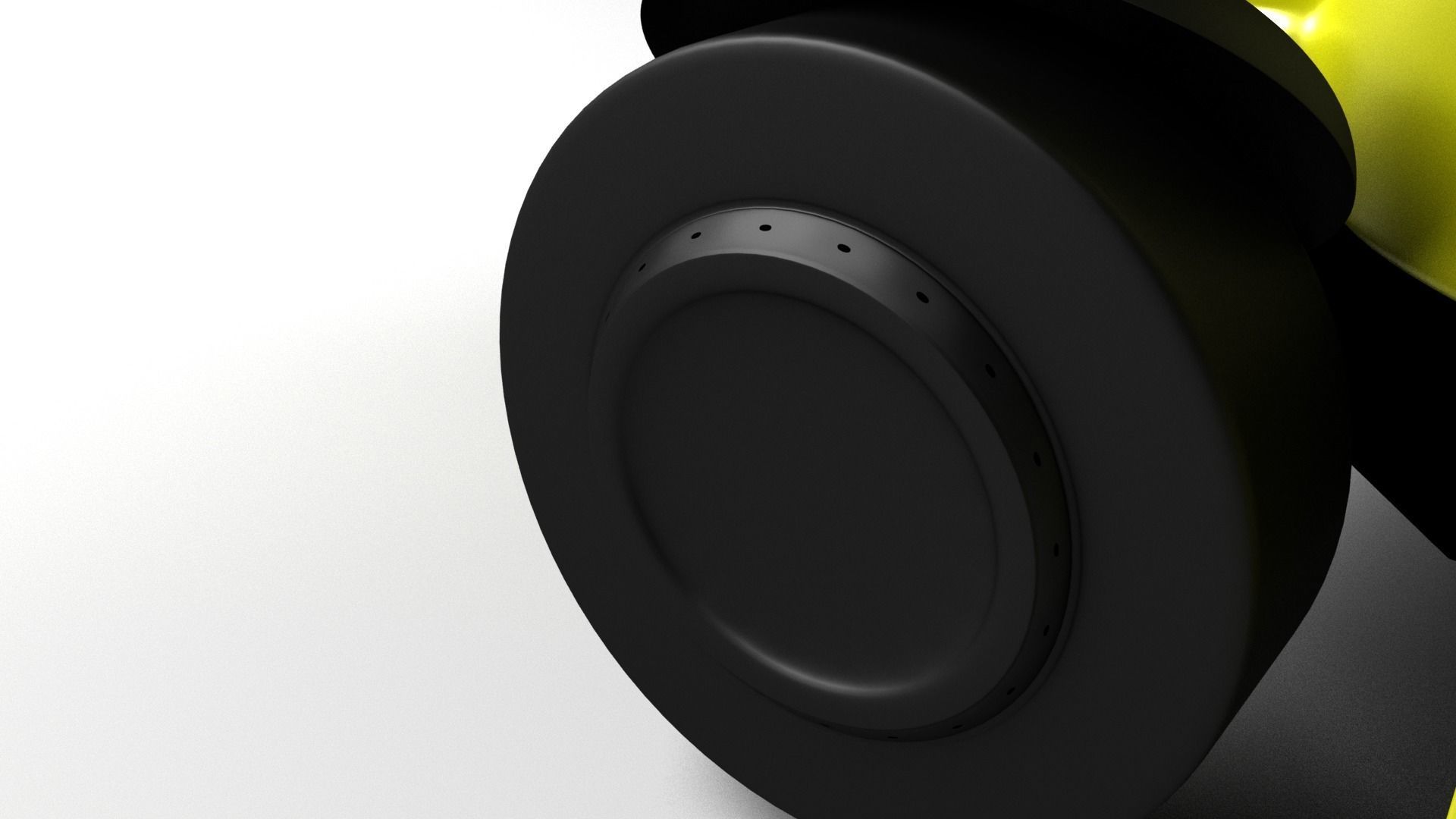 Go Kart Racing Car 3D model_2