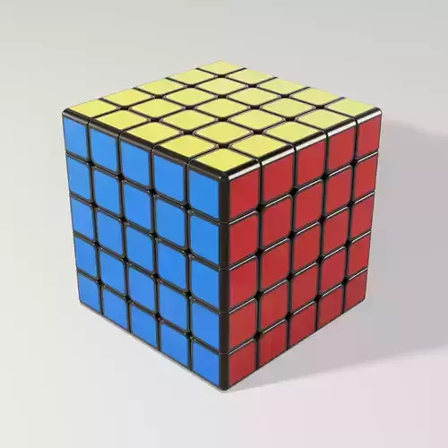 Rubiks Cube 5x5 3D model