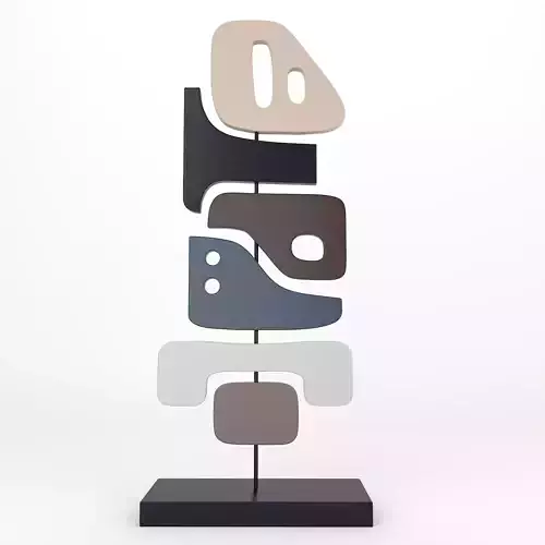 Decor abstract sculpture