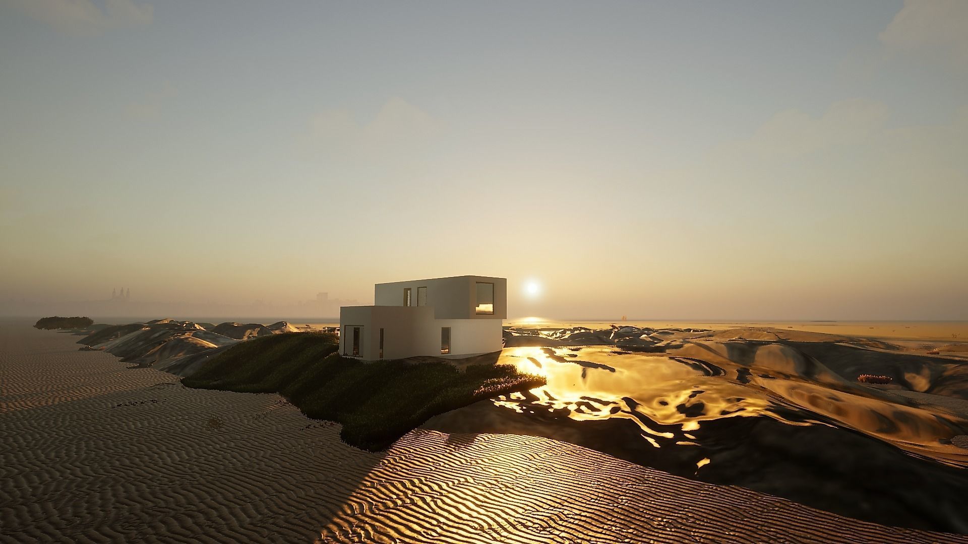 House by the sea 3D model_5