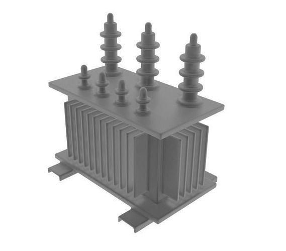 Transformer Low-poly 3D model